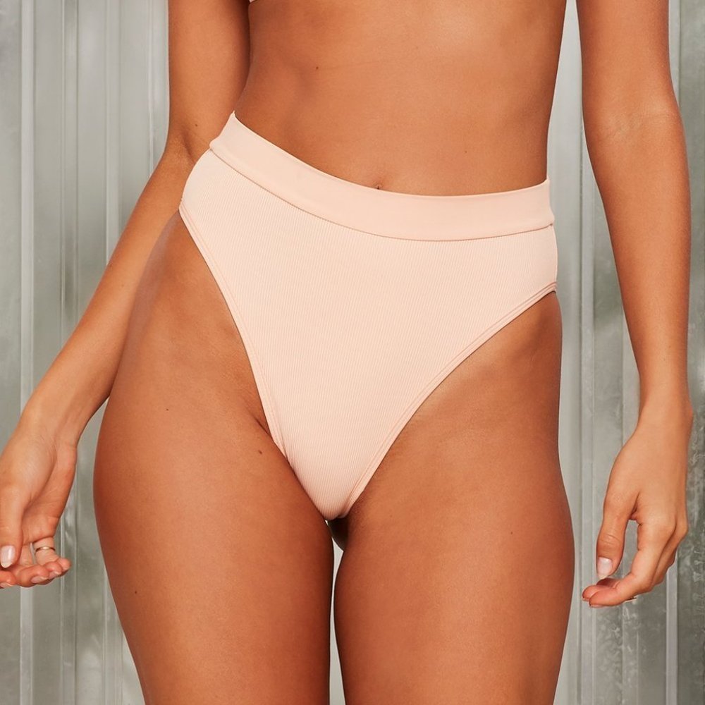 L*Space Tara Top Frenchi Bottom Ribbed Bikini Set - Picture 7 of 10
